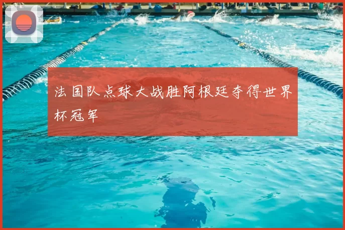 法国队点球大战胜阿根廷夺得世界杯冠军