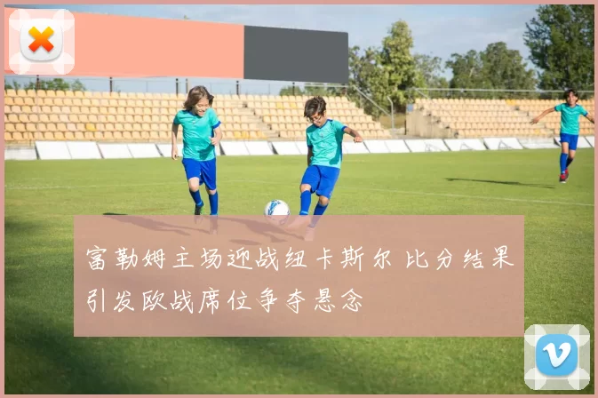 富勒姆主场迎战纽卡斯尔 比分结果引发欧战席位争夺悬念